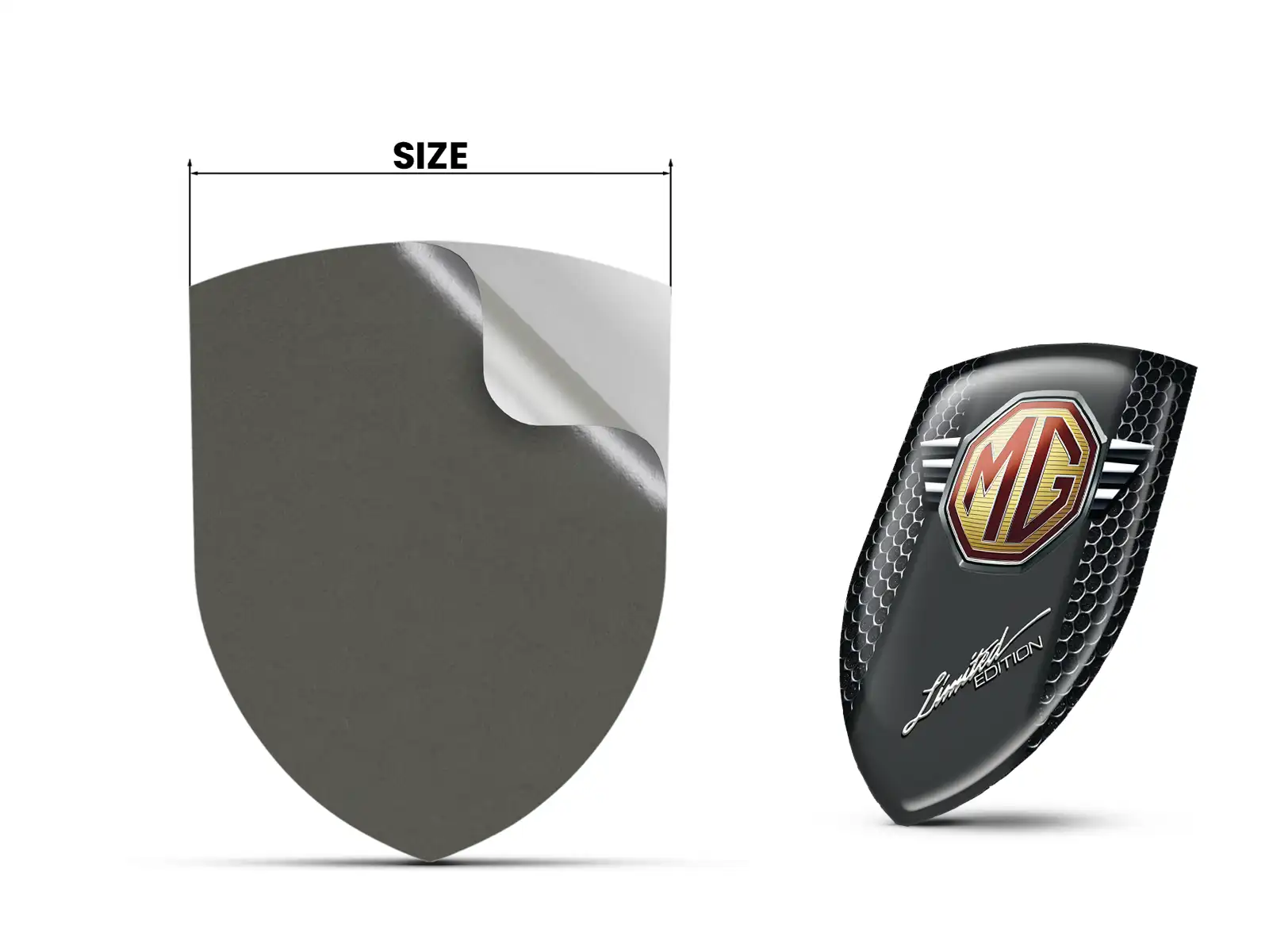 MG Logo Silicone Auto Universale Pregiato Pro